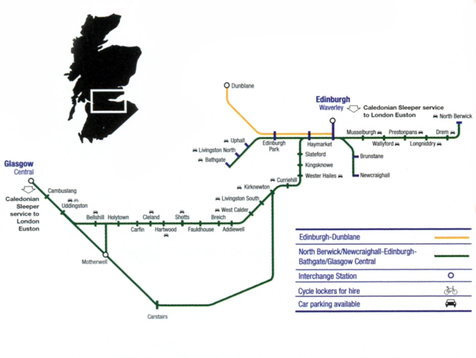 Scotland and Scotrail train / rail maps Scotland and Scotrail train / rail maps
